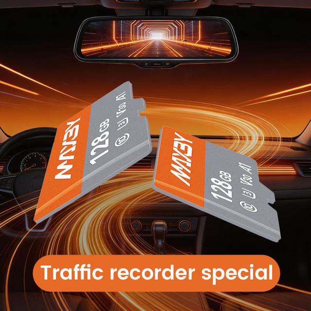 High Endurance MAXBY 128GB Card 80MB/s Read Speed Class 10 for Dash Cam and DVR