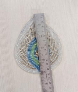 Sous-verres brodés perlés en gros pour tasses, mugs et verres, décoration de table artisanale pour hôtels, cafés, restaurants et événements - Product Image 2