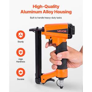 Grapadora neumática para tapicería de calibre 21 Serie 80 Corona de 1/2 pulgadas 1/4 "-5/8" Longitud Grapas 70-110 PSI Pistola de grapas de aire para - Product Image 5