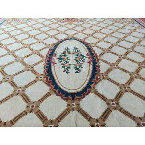Alfombra de Lana Premium Roja, Suave y de Lujo, Hecha a Mano, para Dormitorio, Sala de Estar, Decoración Elegante - Product Image 1