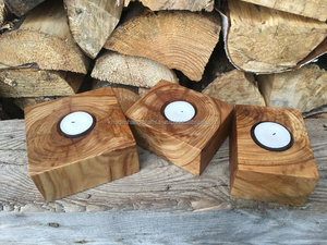 Mango Wood Modern Design <b>Tea</b> <b>Light</b> Holder for Christmas and Religious Celebrations Handmade Home Decoration - Product Image 4