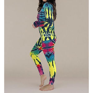 Chándal Deportivo Tie Dye Personalizado al por Mayor, Nuevo Modelo de Moda, Chándal de Sublimación de Alta Calidad para Mujer, Tallas Grandes - Product Image 4