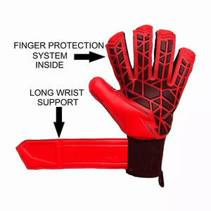 ถุงมือผู้รักษาประตูฟุตบอลคุณภาพสูงระดับมืออาชีพ ปี 2026 รับผลิตแบบ OEM และ ODM สินค้ากีฬาหนังแท้ ลดราคา ถุงมือออกแบบตามสั่ง - Product Image 5