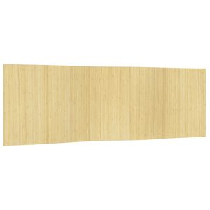 Paravent de séparation de pièce en bambou naturel avec lumière, largeur 236,2 pouces, hauteur 65 pouces - Product Image 2