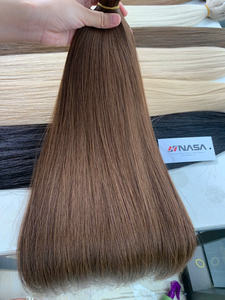 Extensions de cheveux naturels vietnamiens de 100g, tissage de qualité supérieure, cheveux bruts Nasa Hair, toutes couleurs, 70cm - Product Image 6