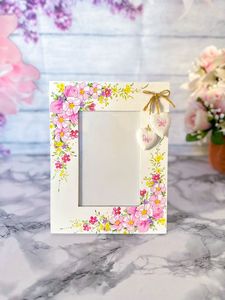 Premium Natural <b>Wood</b> and Epoxy Resin Photo <b>Frame</b> Custom Handmade <b>Picture</b> <b>Frame</b> for Family Photos Wedding Anniversary Gift Decor - Product Image 1