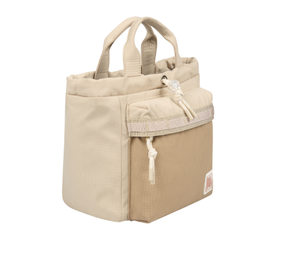 Water Resistant Nylon 2 Way Tote Bag Drawstring Crossbody Shoulder Bag <b>Square</b> Utility Casual Daily Handbag - Product Image 2