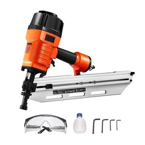 Clavadora neumática de bobina de aire de 80-120 PSI, herramienta de enmarcado neumática de cabeza completa de 21 grados para clavos de 2 y 3 1/2 pulgadas, clavadora de enmarcado neumática de cabeza completa de 21 grados 80 - Product Image 3