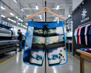 Men <b>Surfing</b> Shorts Sublimation Trending Quick-Dry Beach Board Shorts Front Logo Swim Trunks Lightweight High Quality Breathable - Product Image 5