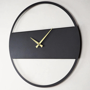 New Style Indian Wall <b>Clocks</b> For Office And Home Lobby Wall Decor Rustic Metal Iron Wall arts Nordic Timing Original <b>Clocks</b> - Product Image 3