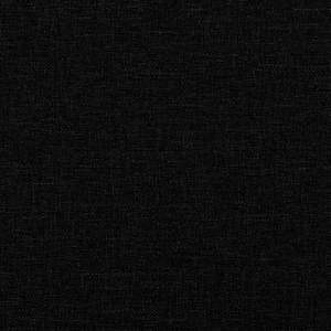 Ensemble de canapés en tissu polyester noir à 100% avec structure en contreplaqué textilène métallique pour salon - Product Image 5