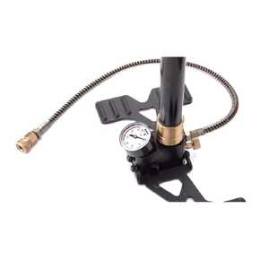 Accessoire pour système d'air comprimé, pompe manuelle PCP/HPA 4500psi, corps en acier inoxydable, compatibilité universelle, pompe multi-usages - Product Image 4
