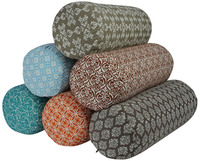 Bantal Yoga Organik Bentuk U Terlaris - Isi Kapas 100% Berlapis, Dapat Dilepas, Dapat Dicuci, Warna & Logo Dapat Disesuaikan, Untuk Semua Musim