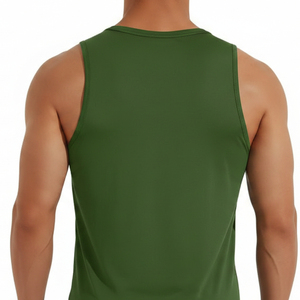 High Quality Tank Top Custom Men's Plus Size Cotton Tank Tops Knitted Sweat <b>Vest</b> Summer Casual <b>Stringer</b> Tank Top for Men - Product Image 5