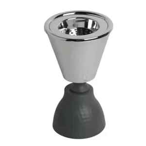 Quemador de Incienso de Metal Plateado de Lujo, Caligrafía Árabe, Copa Hueca para Carbón, Bakhoor, Oud, Decoración para el Hogar - Product Image 5