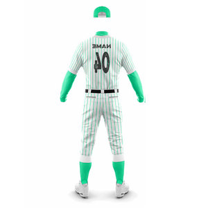 Youth and Adult Uniform Factory Wholesale Low Price Customization Striped Design All Season Softball <b>Baseball</b> Uniform Clothes - Product Image 6