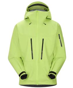 Veste softshell noire à capuche pour homme ACTS ENTERPRISE, respirante, coupe-vent, fermeture éclair, hiver, longue, décontractée, doublure en coton - Product Image 2