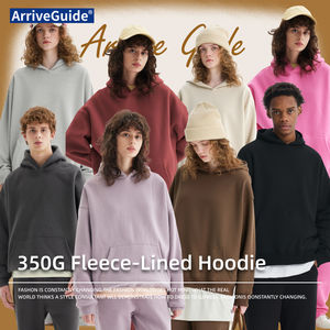 Sudadera con Capucha y Bolsillos con Cremallera, Personalizable con Logotipo, 300gsm, Primavera y Otoño, Sudadera Premium Informal - Product Image 4