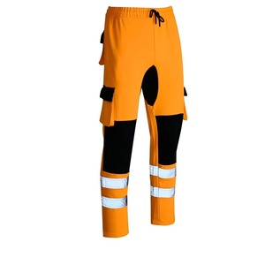 Hi-Vis Anti-Static Safety Pants Waterproof Fluorescent Multi-Pocket Safety Pants - Product Image 1