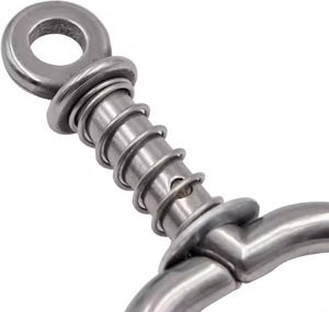 Pinza Nasal Ajustable de Acero Inoxidable para Ganado, Reutilizable, para Sujetar Toros - Product Image 4