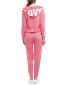 Vêtements de sport pour femmes, 100% coton respirant, écologiques, logo personnalisé, streetwear, pantalon de jogging uni, veste de yoga avec cordon de serrage - Product Image 5