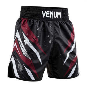 กางเกง MMA ระบายอากาศ แห้งเร็ว ปรับแต่งได้ คุณภาพสูง ผลิตด้วยเทคนิค Sublimation ผ้ายืดสแปนเด็กซ์/โพลีเอสเตอร์ ใส่สบายสำหรับทุกเพศ - Product Image 1