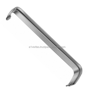 Juego de Retractores Collin A-1 VERITAS, 2 Retractores Manuales de Acero Inoxidable de 16.5 cm, Instrumentos Quirúrgicos Reutilizables, Certificación ISO 13485 - Product Image 2