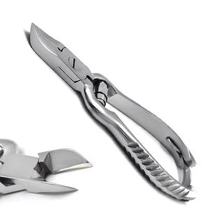 Coupe-ongles professionnel en acier inoxydable, nouveau design, ouverture large, lame incurvée, pointe acérée pour les doigts, usage adulte - Product Image 4