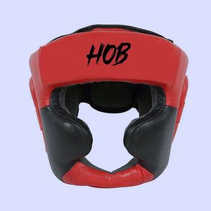 Hob หมวกกันน็อคสำหรับผู้ใหญ่, หมวกป้องกันหัวสำหรับชกมวยทำจากหนัง PU ใส่ได้ทั้งชายและหญิง - Product Image 2