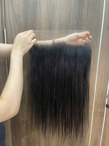 Extensions de cheveux humains vietnamiens bruts de haute qualité, perruque à fermeture en dentelle HD, cheveux naturels pré-épilés, fermeture en dentelle, grand stock disponible - Product Image 6