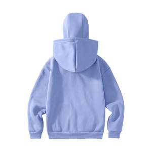 เสื้อฮู้ดดี้โอเวอร์ไซส์แบบมีฮู้ดสองชั้น ผ้าคอตตอนหนา 100% สไตล์สตรีทแวร์ สำหรับผู้ชาย คุณภาพสูง พรีเมียม OEM - Product Image 2