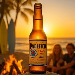 Bière importée mexicaine Pacifico Clara Lager en emballage en vrac avec une saveur rafraîchissante et un équilibre harmonieux - Product Image 5