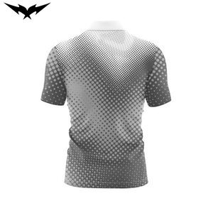 Camiseta de Bolos Personalizada con Sublimación para Equipos, Jersey de Piscina, Absorbente de Humedad, Corte Ajustado, Manga Corta, Unisex, con Logotipo Personalizado del Equipo - Product Image 6