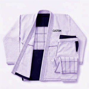 Tenue de Jiu-Jitsu Brésilien en Coton Coupe Classique, Durable et Lavable, pour Débutants – Uniforme d'Entraînement pour Hommes - Product Image 3