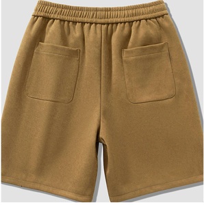 Black Color Swimwear Beach Sweat Shorts <b>Trunks</b> Eco Friendly Elastic Waist With Drawstring Closure Sweat Shorts Breathable - Product Image 5