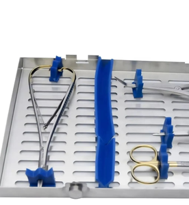 Juego de Instrumentos Quirúrgicos Dentales de 33 Piezas, Kit de Implantes, Herramientas de Cirugía Oral, Certificación CE Clase I, Manual, Plateado - Product Image 6