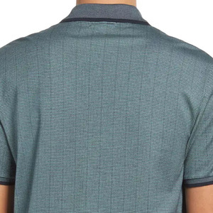 Cotton rich men polo shirt breathable short sleeve collar t shirt summer casual wear stylish smart casual outfit for work travel - Product Image 5