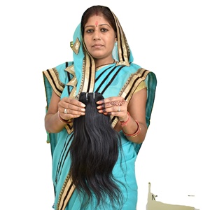 Extensiones de Cabello Humano Remy Baratas, de Color Natural, con Cutícula Alineada, de Proveedores de Templos Indios y Vietnamitas - Product Image 4