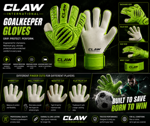 Guantes de Portero de Fútbol Profesional de Alta Calidad, Antideslizantes, Ajustables, con Látex Alemán de 4MM - Product Image 4