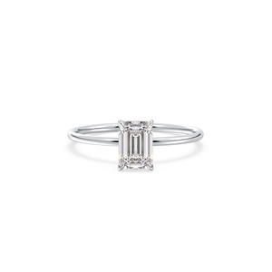 Fabrication de bijoux REYES OEM ODM, bagues de fiançailles solitaires en argent sterling 925 avec moissanite certifiée GRA pour femmes - Product Image 2