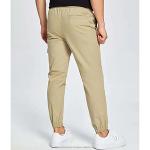Pantalons pour hommes Pantalons délavés décontractés Pantalon de sport cargo Pantalon de survêtement avec logo personnalisé en vente de gros Pantalon de survêtement avec tissu foncé Design uni et vierge - Product Image 2