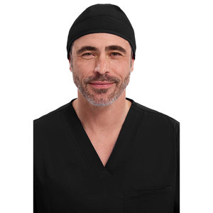 Breathable Cotton <b>Scrub</b> <b>Caps</b> For Dental Medical And Surgical Staff Hat With Adjustable Tie Men Workwear Medical <b>Scrubs</b> <b>Caps</b> - Product Image 1