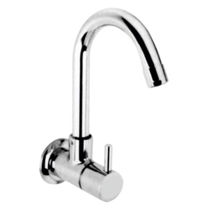 ก๊อกน้ำอ่างล้างหน้าชุบโครเมียมคุณภาพสูง พร้อมหน้าแปลน ก๊อกน้ำร้อนน้ำเย็น สำหรับห้องน้ำ ผลิตจากทองเหลือง แข็งแรงทนทาน ใช้สำหรับระบบประปา - Product Image 1