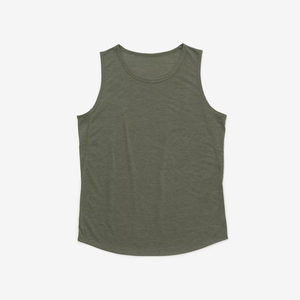 Débardeur décontracté pour femme en mélange de coton doux et respirant, sans manches, idéal pour la gym, le yoga et les activités sportives – Fournisseur OEM - Product Image 3