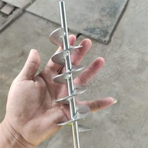 เพลาสกรูเคลือบผงกันการสึกหรอ, โรเตอร์แบบเกลียวต่อเนื่องสำหรับชิ้นส่วนอุปกรณ์ลำเลียงทางการเกษตร - Product Image 3