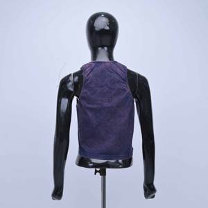 Débardeur personnalisé de qualité supérieure pour femmes, col rond, sans manches, style décontracté pour la gym, en coton délavé vintage, coupe courte, pour fabricants - Product Image 4