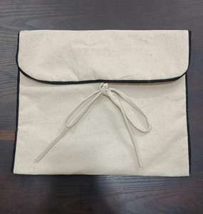 Bolsa de Algodón Orgánico con Cordón para Ropa y Zapatos, Bolsa de Almacenamiento con Cierre de Tela, Reutilizable y Ecológica - Product Image 3