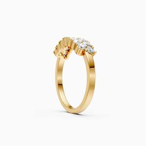Pendientes de Diamantes Naturales de Corte Ovalado en Oro Amarillo para Mujer, Color D, Clásicos, Joyería de Boda, Chapados en Oro Rosa Certificado - Product Image 3