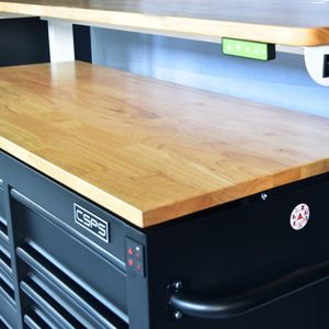 Matte Black Powder Coated Steel 14 <b>Drawer</b> <b>Tool</b> Cabinet Family keywords: for Garage Workshop Storage Use - Product Image 4