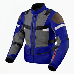 Blouson Moto Unisexe Personnalisable Touring Aventure 2025 en Toile 340g Grande Taille Imperméable Coupe-Vent - Product Image 4